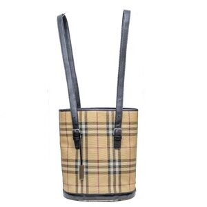 Burberry Vintage Nova Check Bucket Tote